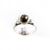 anillo bola de plata 925