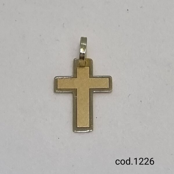 Dije Cruz de Oro 18 Kl