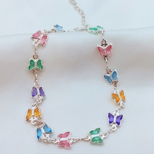 Pulsera Mariposas de Colores - Image 3